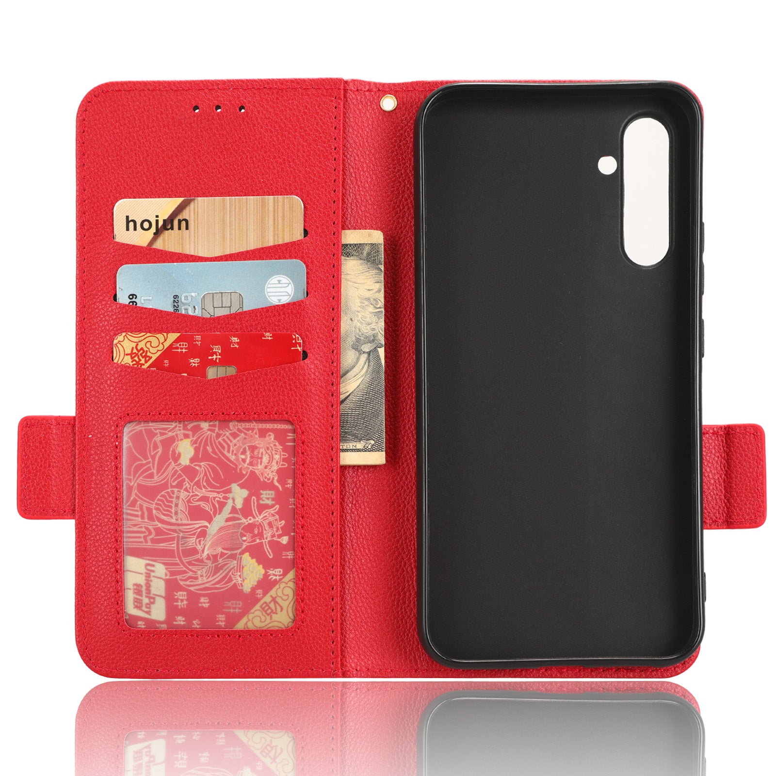 For Samsung Galaxy A24 4G / A24 5G PU Leather Phone Case Litchi Texture Wallet Stand Protective Phone Cover For Samsung Galaxy A24 4G / A24 5G PU Leather Phone Case Litchi Texture Wallet Stand Protective Phone Cover